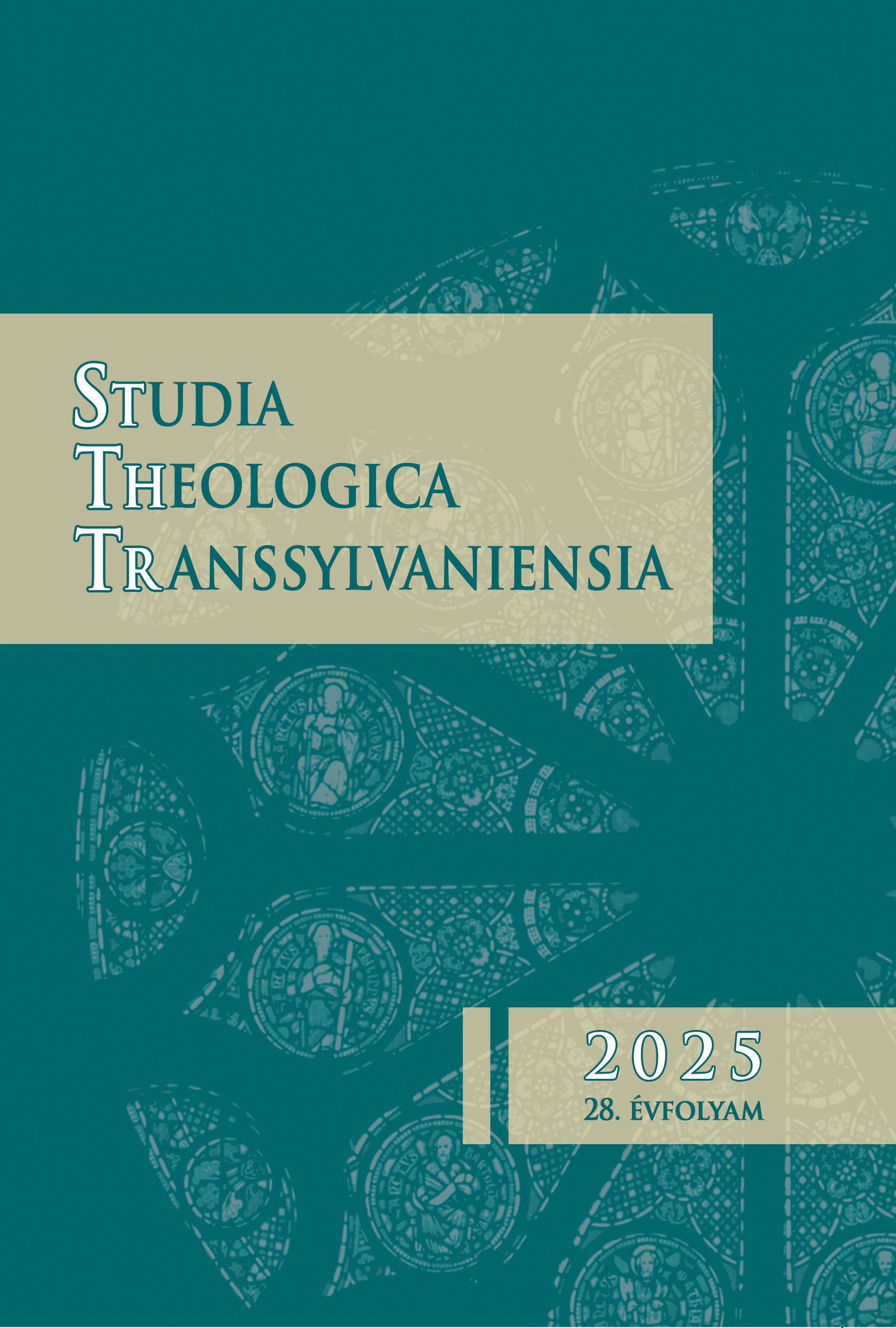 					View Studia Theologica Transsylvaniensia 28 (2025)
				